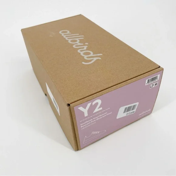 Allbirds Girls Smallbirds Wool Runner Sneakers Pink Shoes Kids - Picture 4 of 12